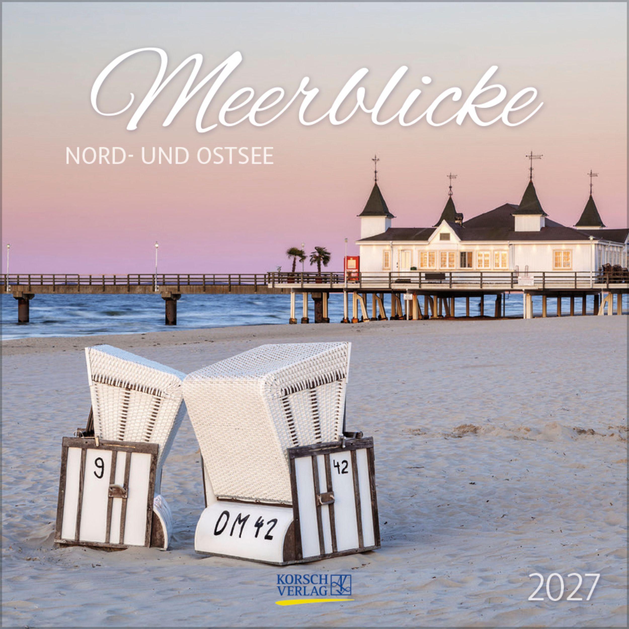 Vorderes Coverbild Meerblicke - Nord- und Ostsee 2027
