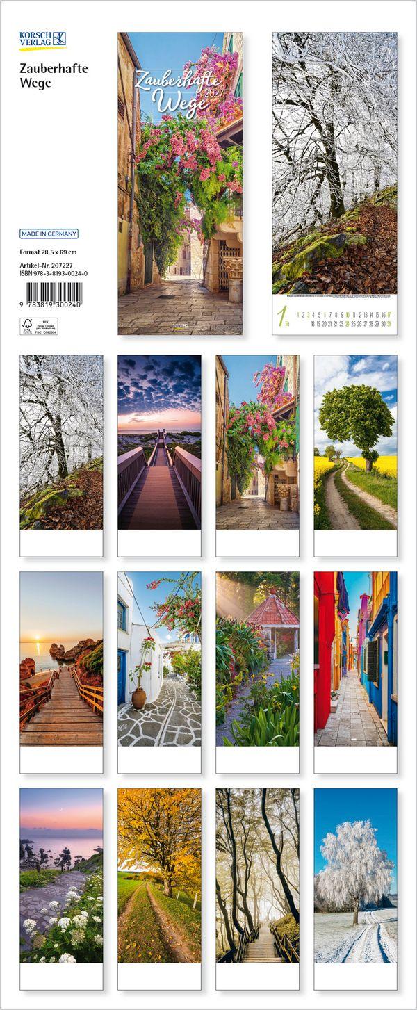 Beispielinhalt (Bild) Zauberhafte Wege 2027