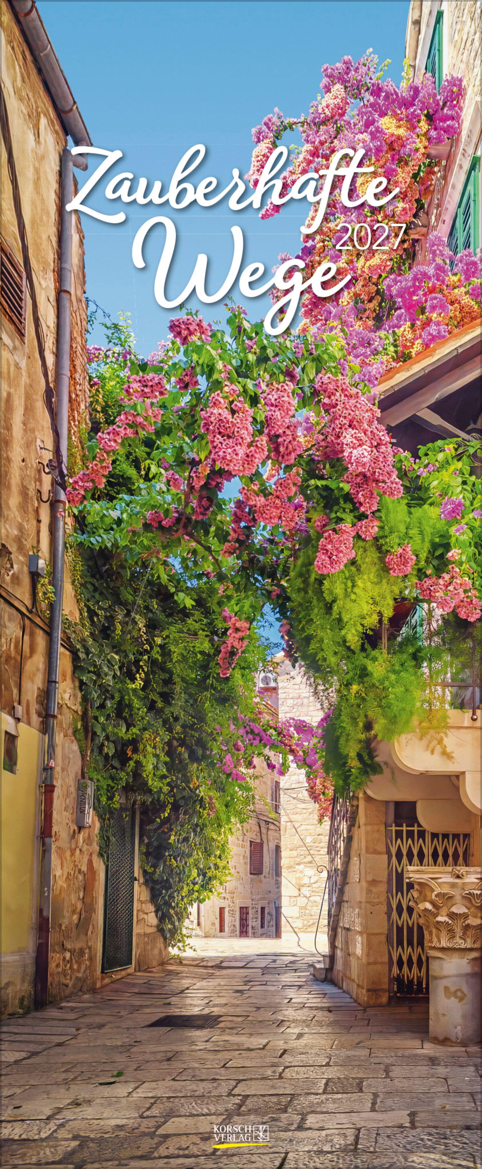 Vorderes Coverbild Zauberhafte Wege 2027