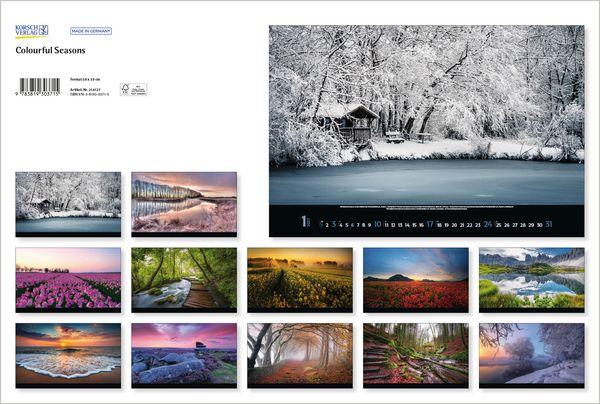 Beispielinhalt (Bild) Colourful Seasons 2027