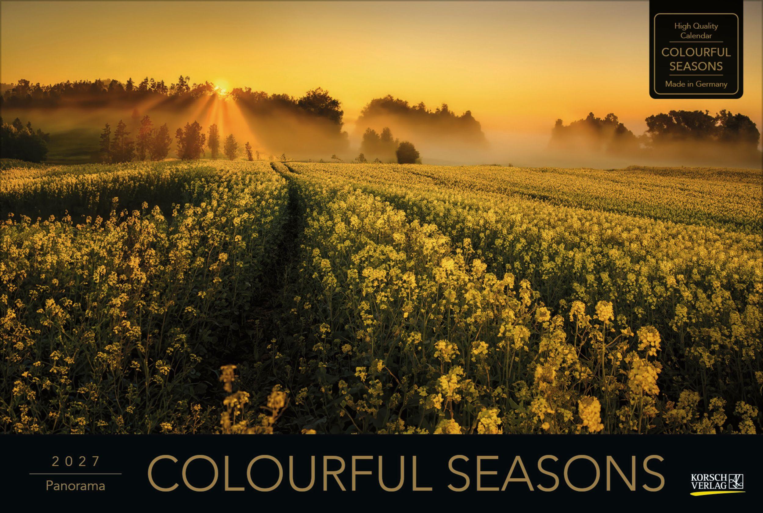 Vorderes Coverbild Colourful Seasons 2027