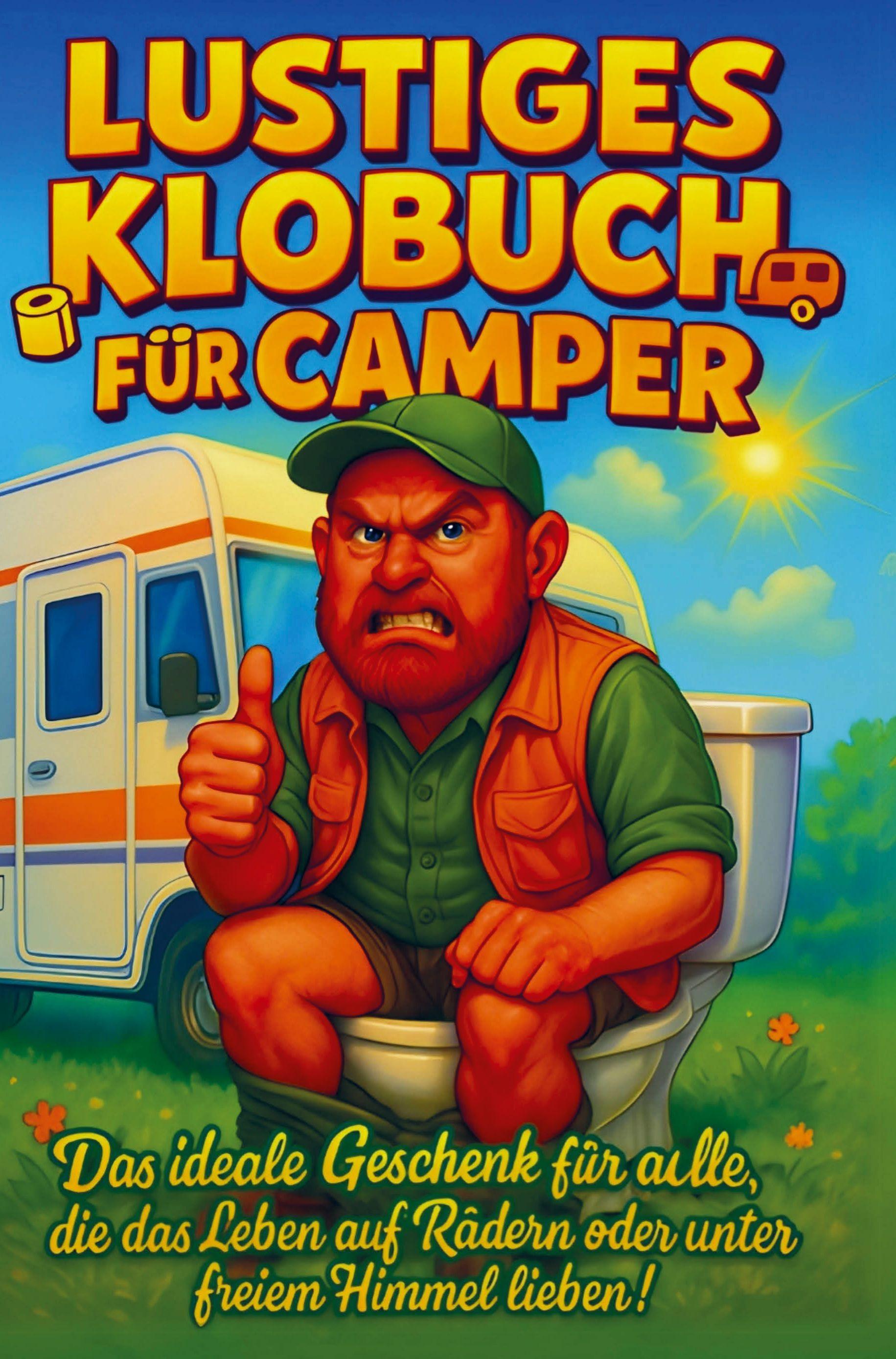 Vorderes Coverbild Lustiges Klobuch für Camper