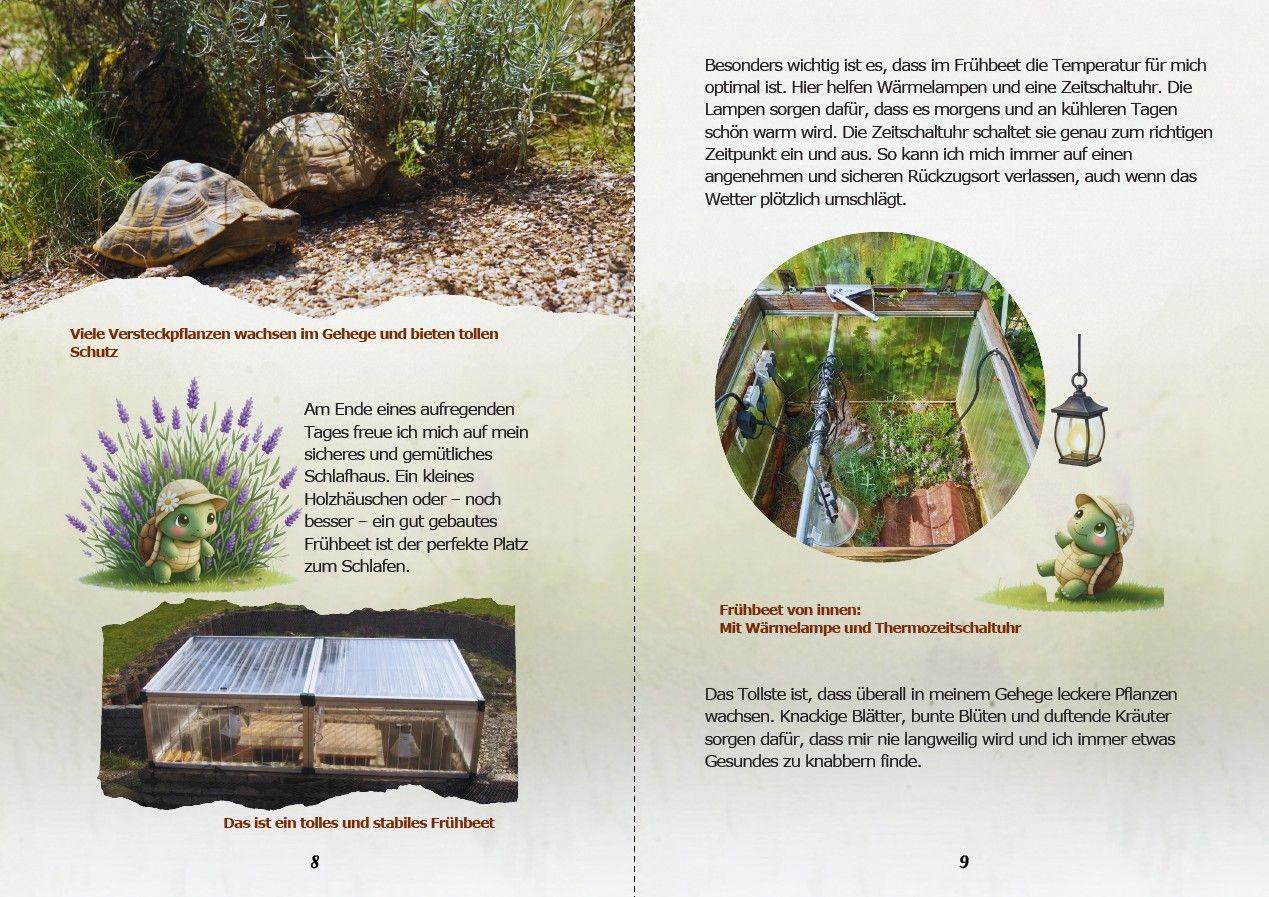 Beispielinhalt (Bild) Mit Lenja im Schildkrötengarten