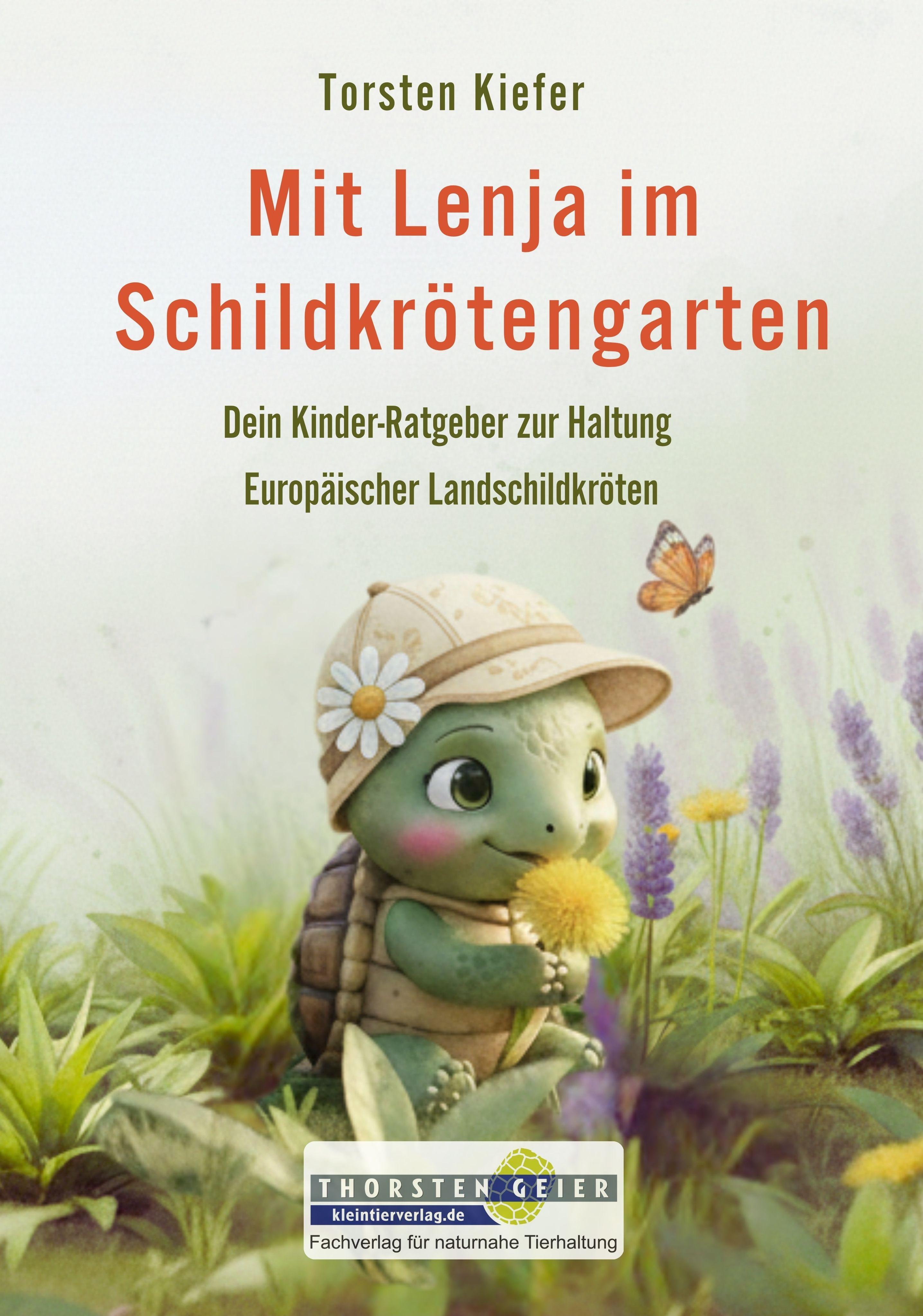 Vorderes Coverbild Mit Lenja im Schildkrötengarten