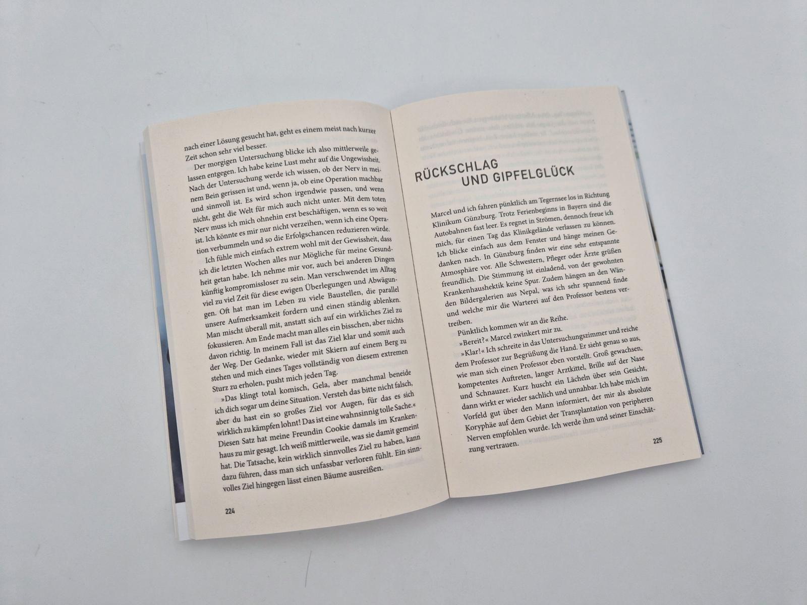 Beispielinhalt (Bild) Sturz in die Tiefe