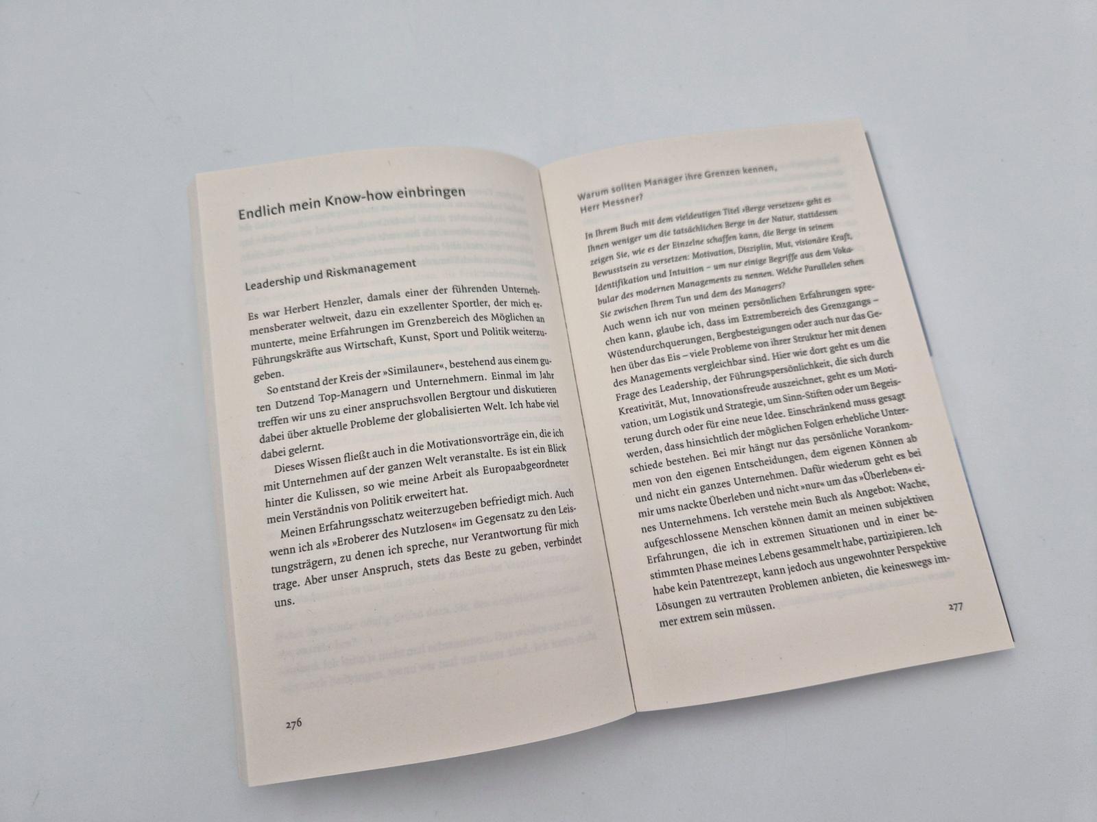 Beispielinhalt (Bild) Mein Weg