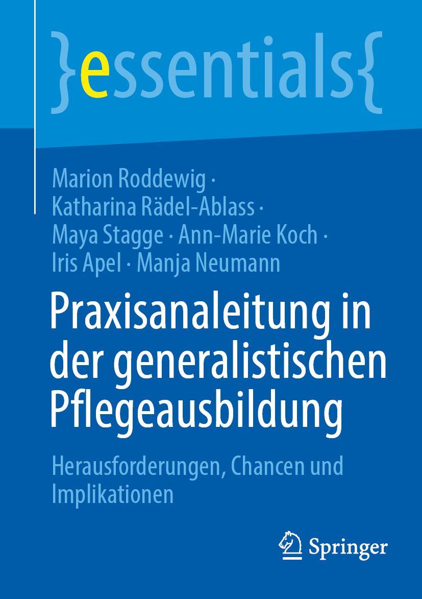 Vorderes Coverbild Praxisanleitung in der generalistischen Pflegeausbildung