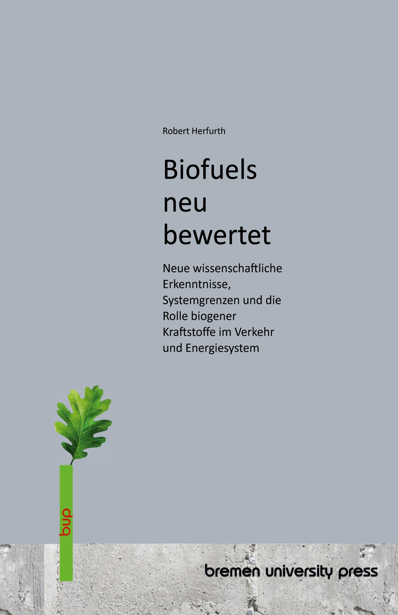 Vorderes Coverbild Biofuels neu bewertet