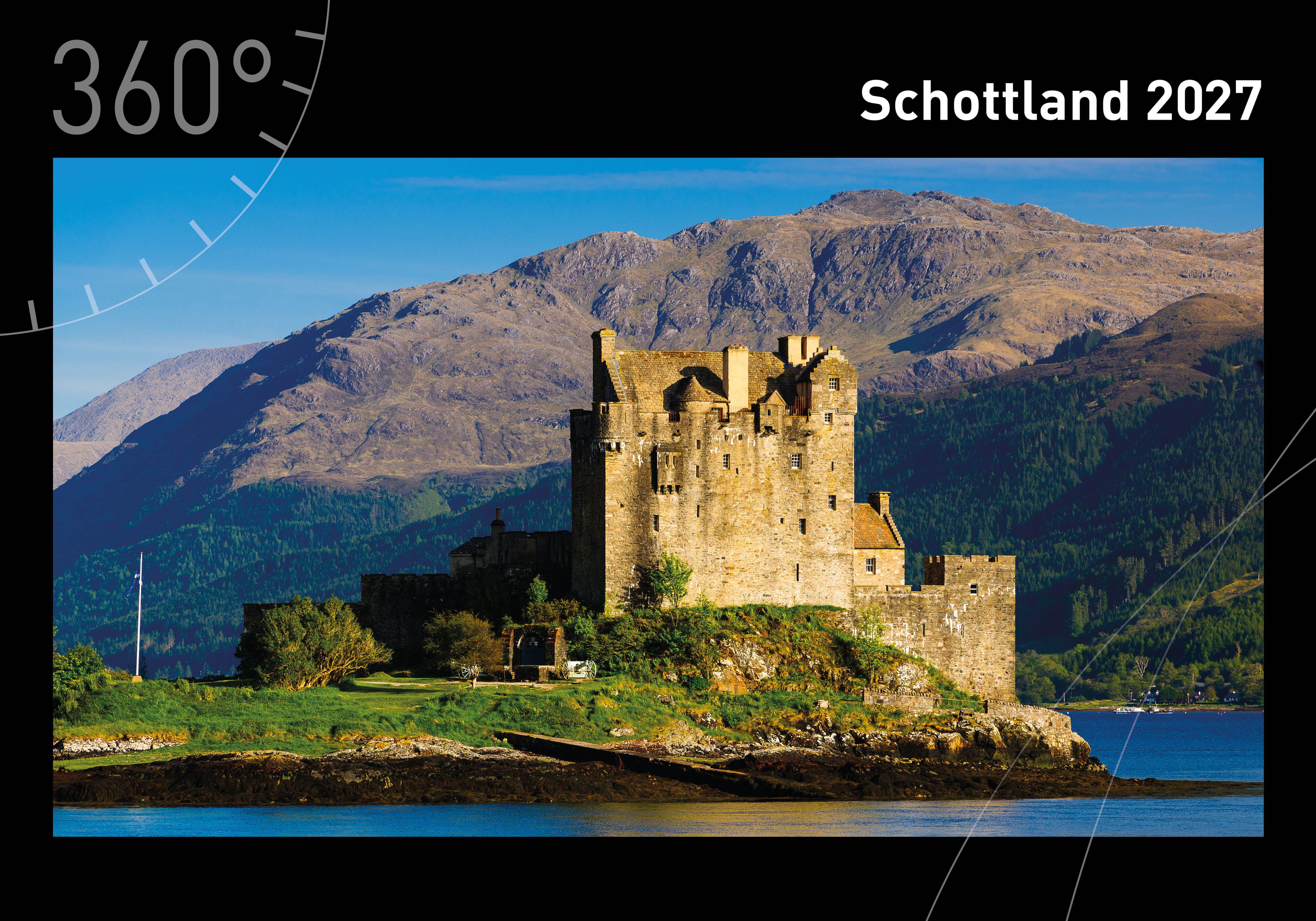 Vorderes Coverbild Schottland Premiumkalender 2027
