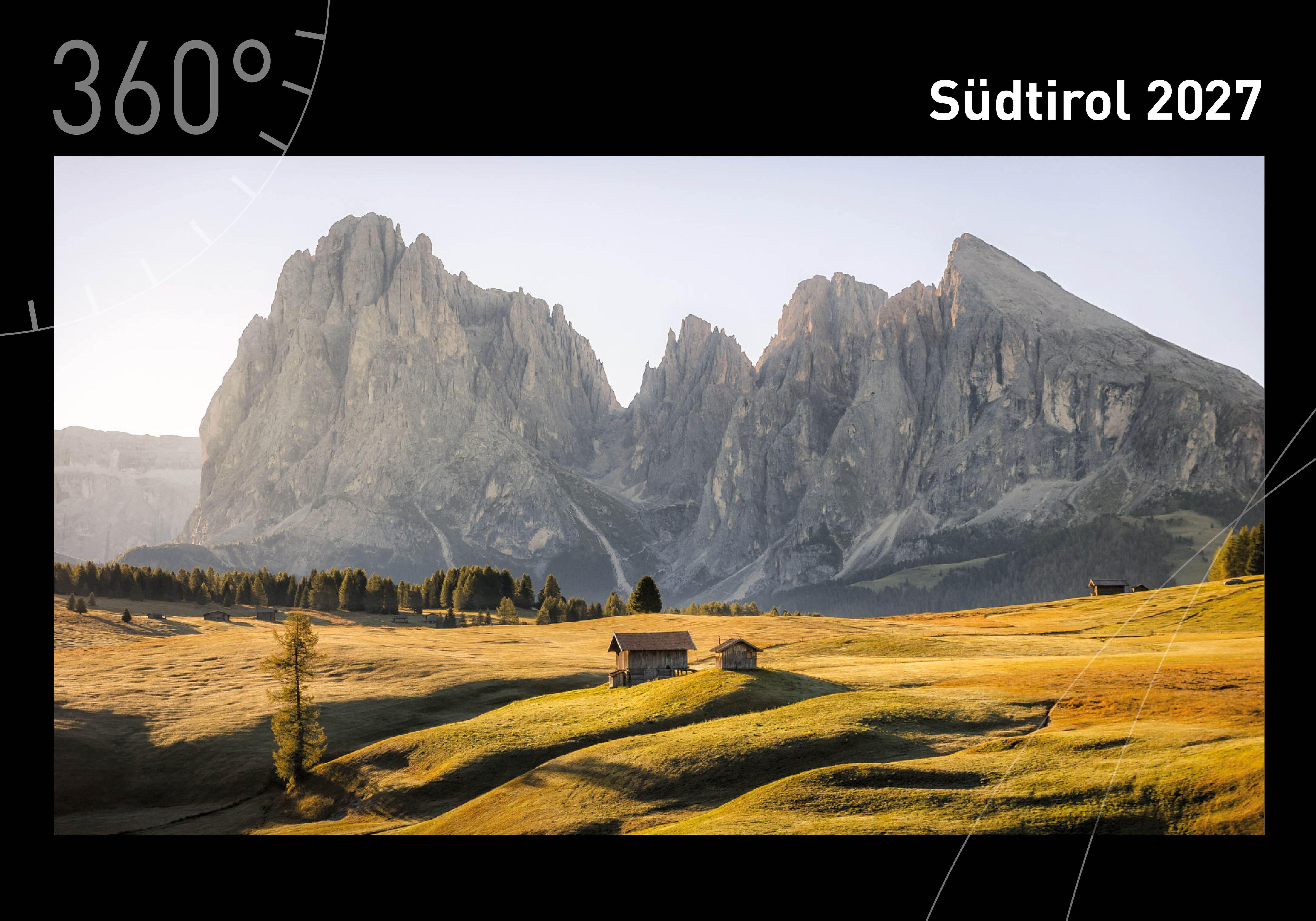 Vorderes Coverbild Südtirol Premiumkalender 2027