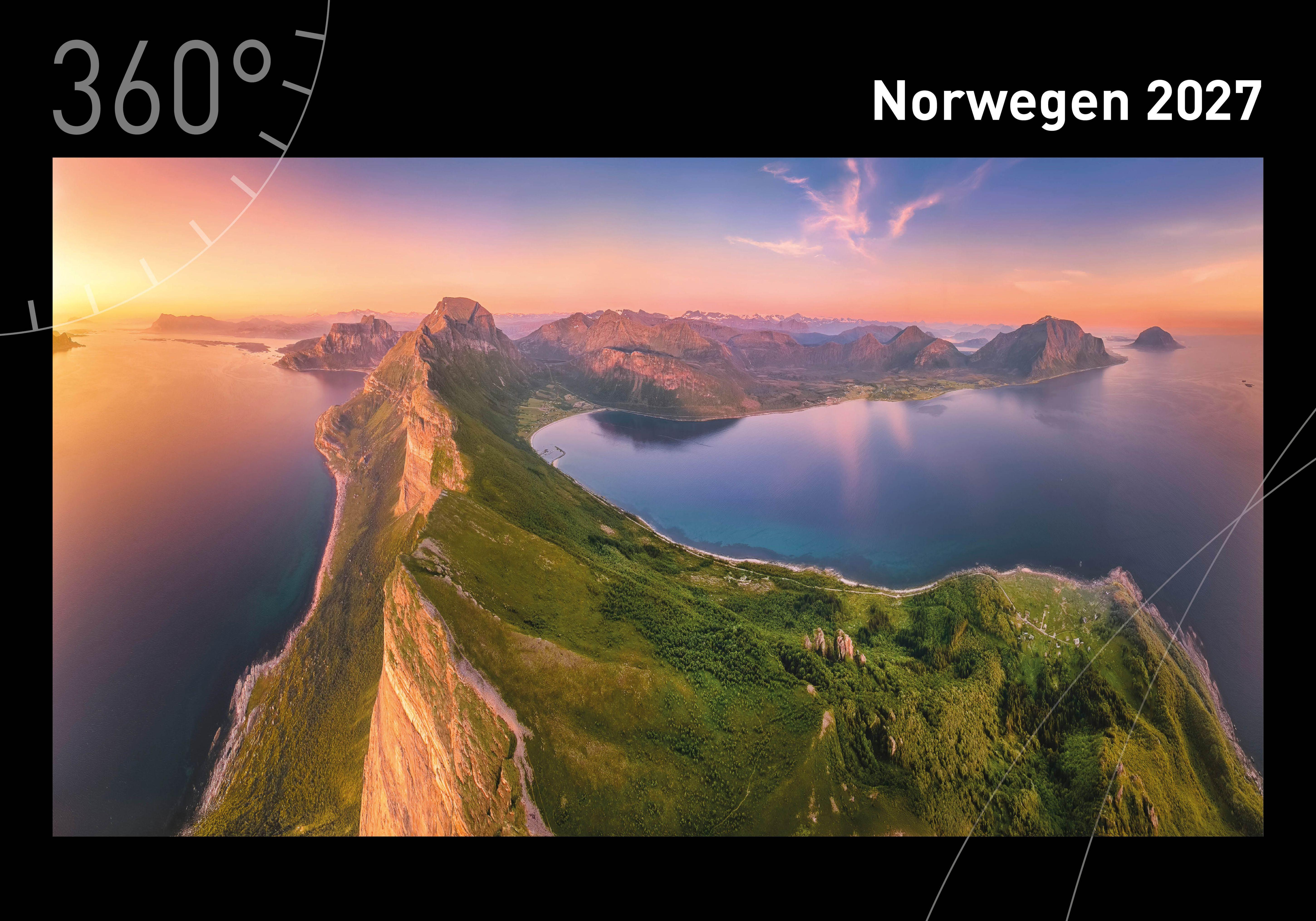 Vorderes Coverbild Norwegen Premiumkalender 2027
