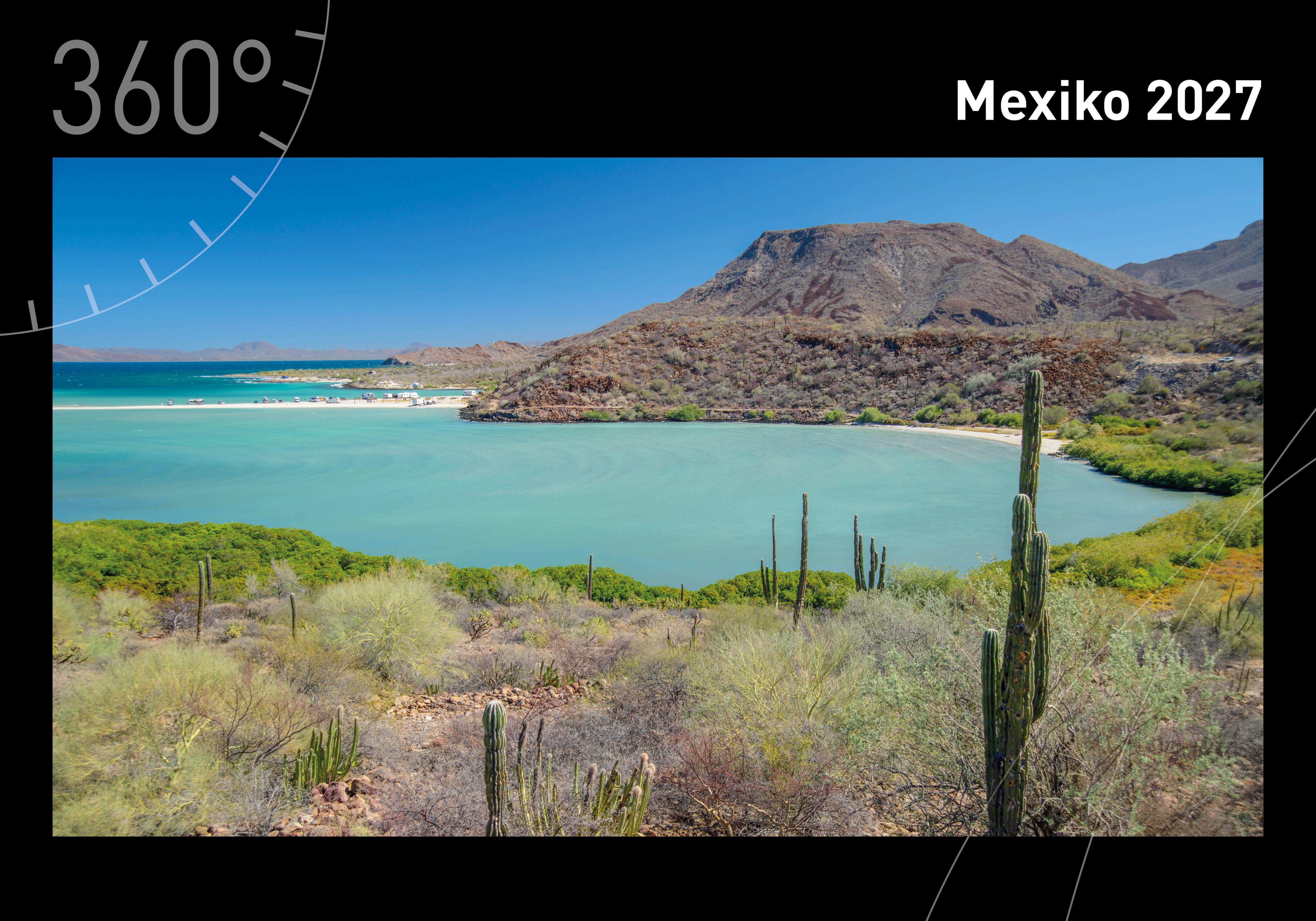 Vorderes Coverbild Mexiko Premiumkalender 2027