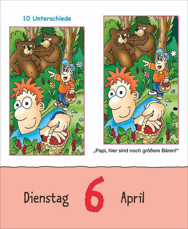 Beispielinhalt (Bild) Rästel für Kids 2027