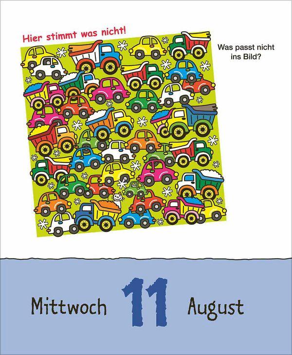 Beispielinhalt (Bild) Rästel für Kids 2027