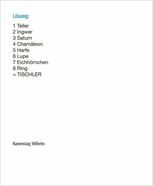 Beispielinhalt (Bild) Rästel für Kids 2027