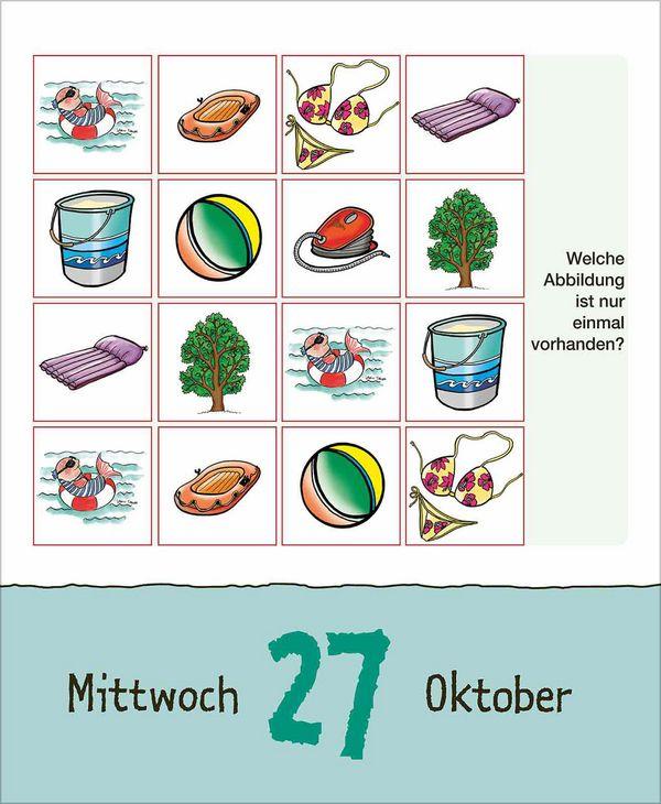 Beispielinhalt (Bild) Rästel für Kids 2027