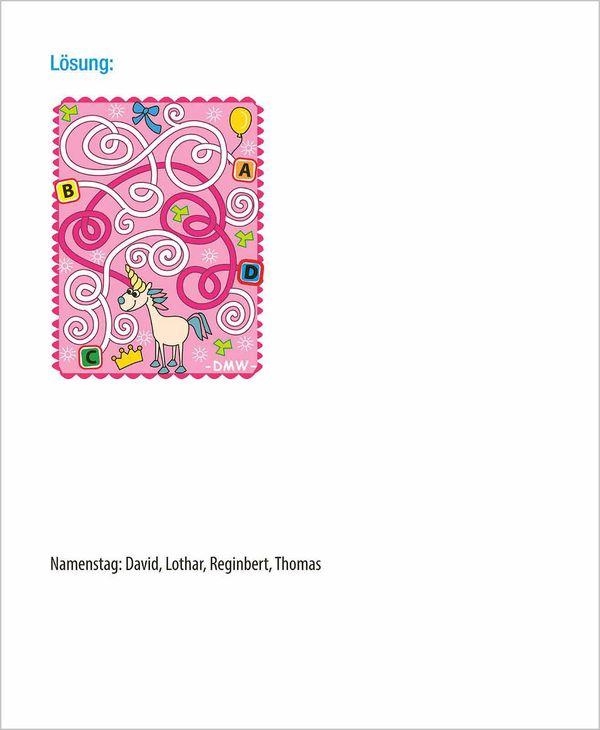 Beispielinhalt (Bild) Rästel für Kids 2027