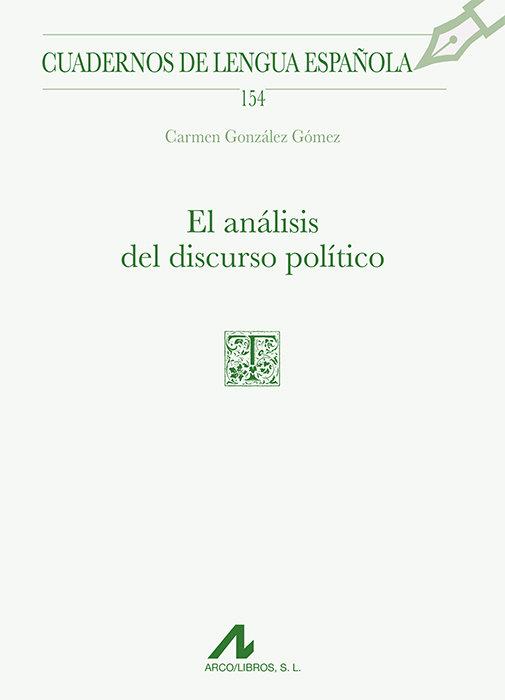 Vorderes Coverbild El análisis del discurso político