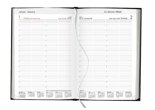 Beispielinhalt (Bild) Praxistimer Balaton schwarz 2027