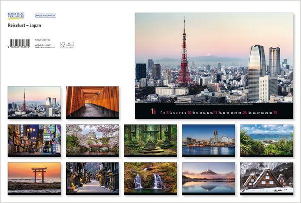 Beispielinhalt (Bild) Reiselust Japan 2027