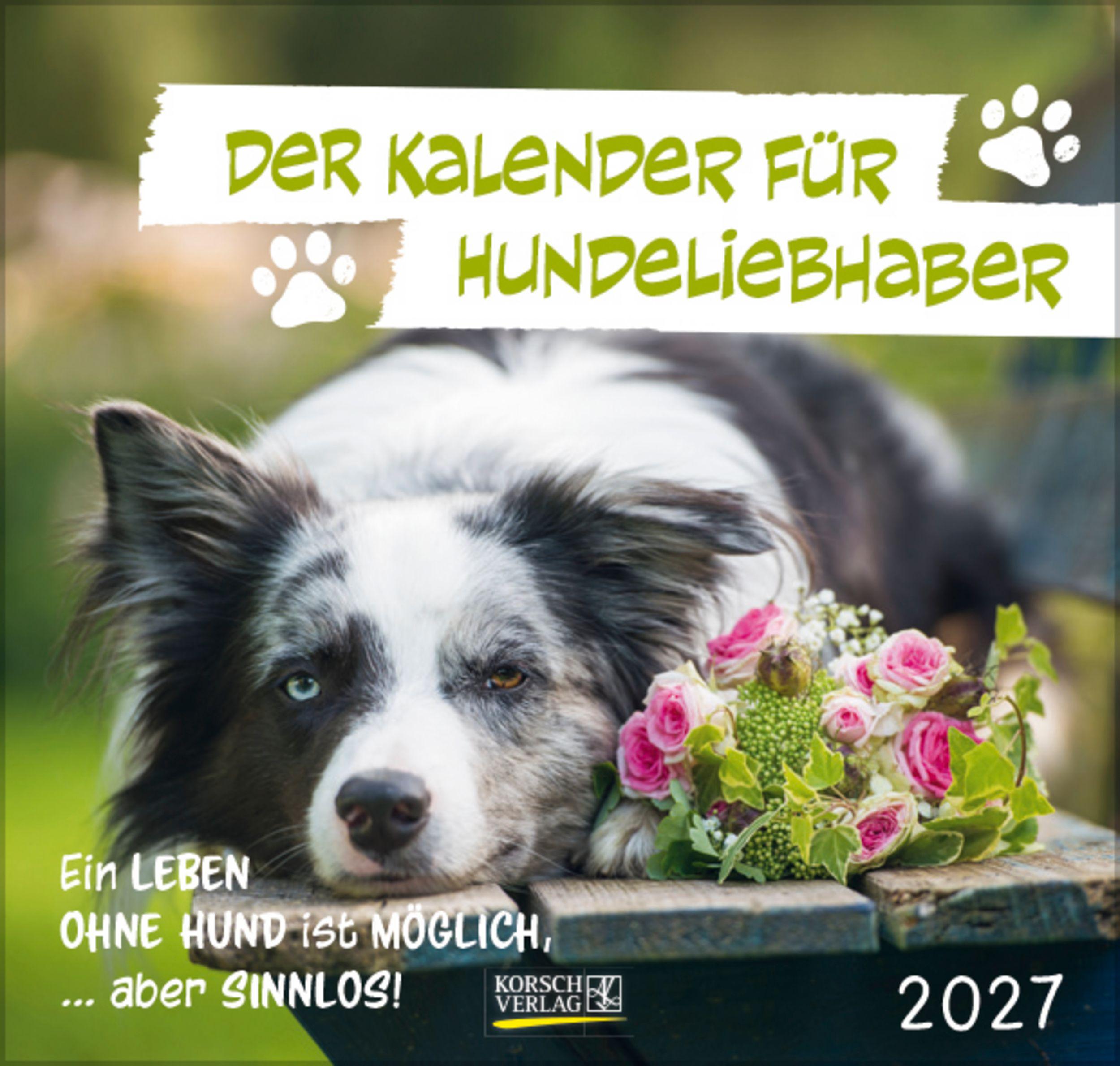 Vorderes Coverbild Für Hundeliebhaber 2027