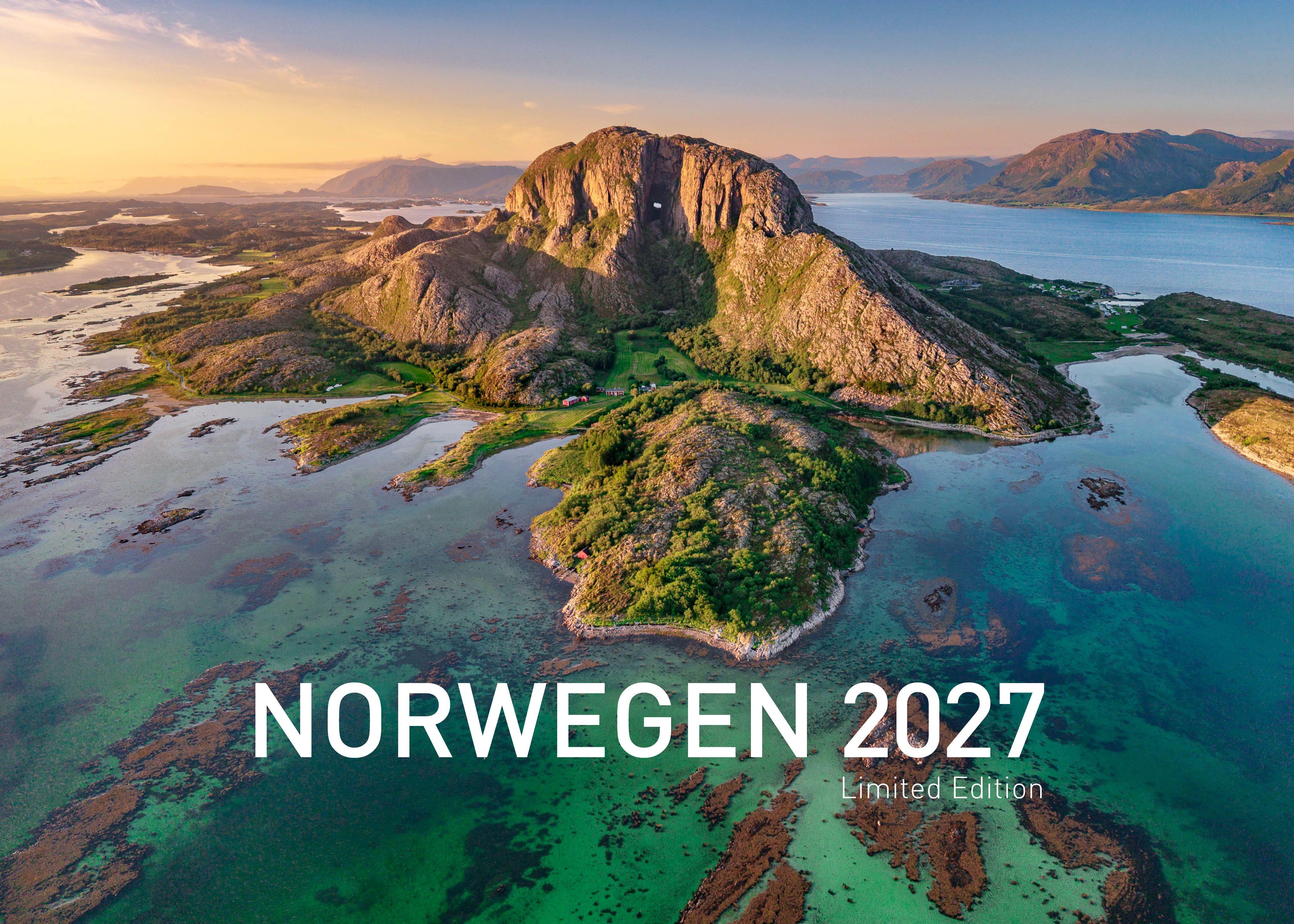 Vorderes Coverbild Norwegen Exklusivkalender 2027