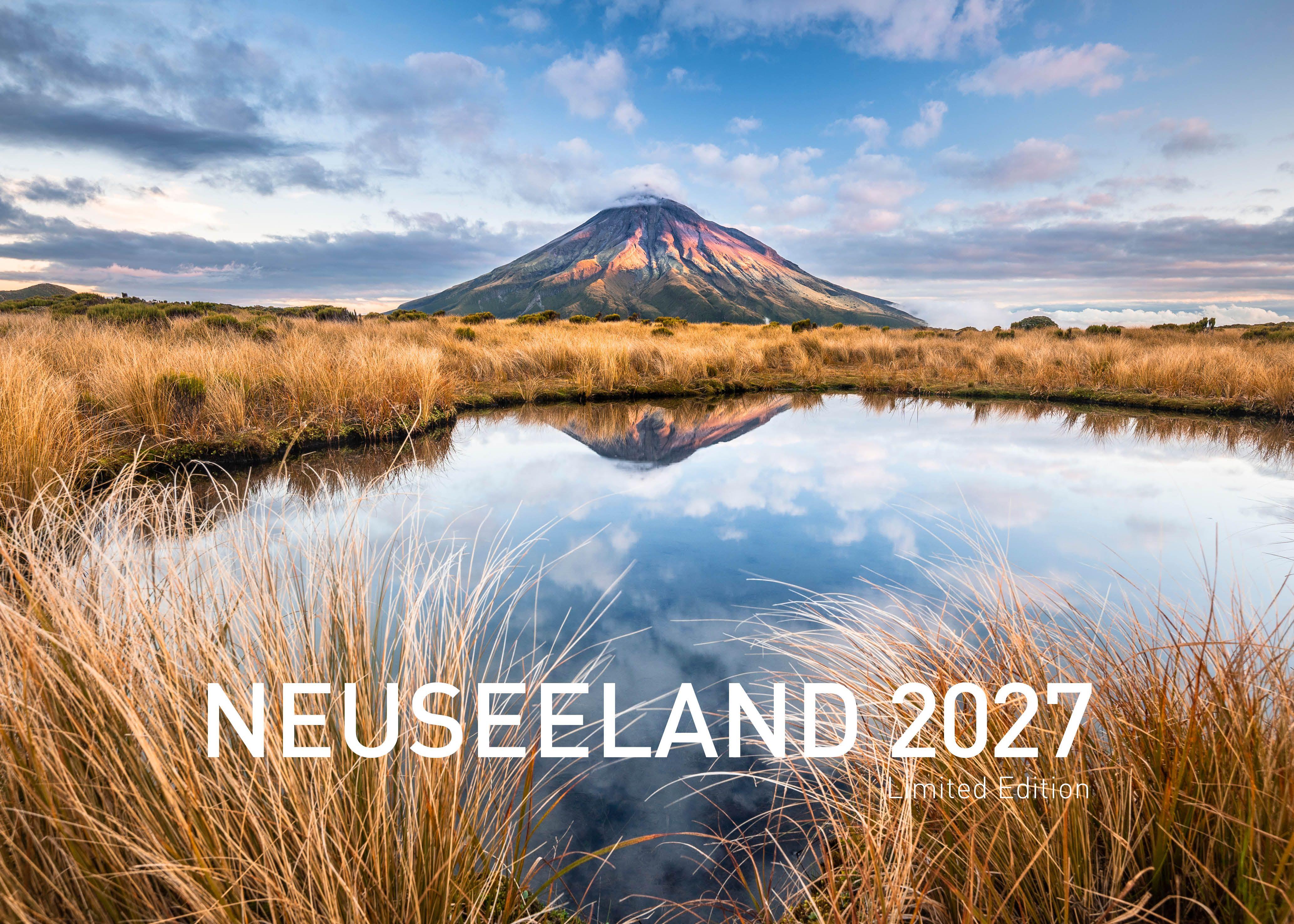 Vorderes Coverbild Neuseeland Exklusivkalender 2027