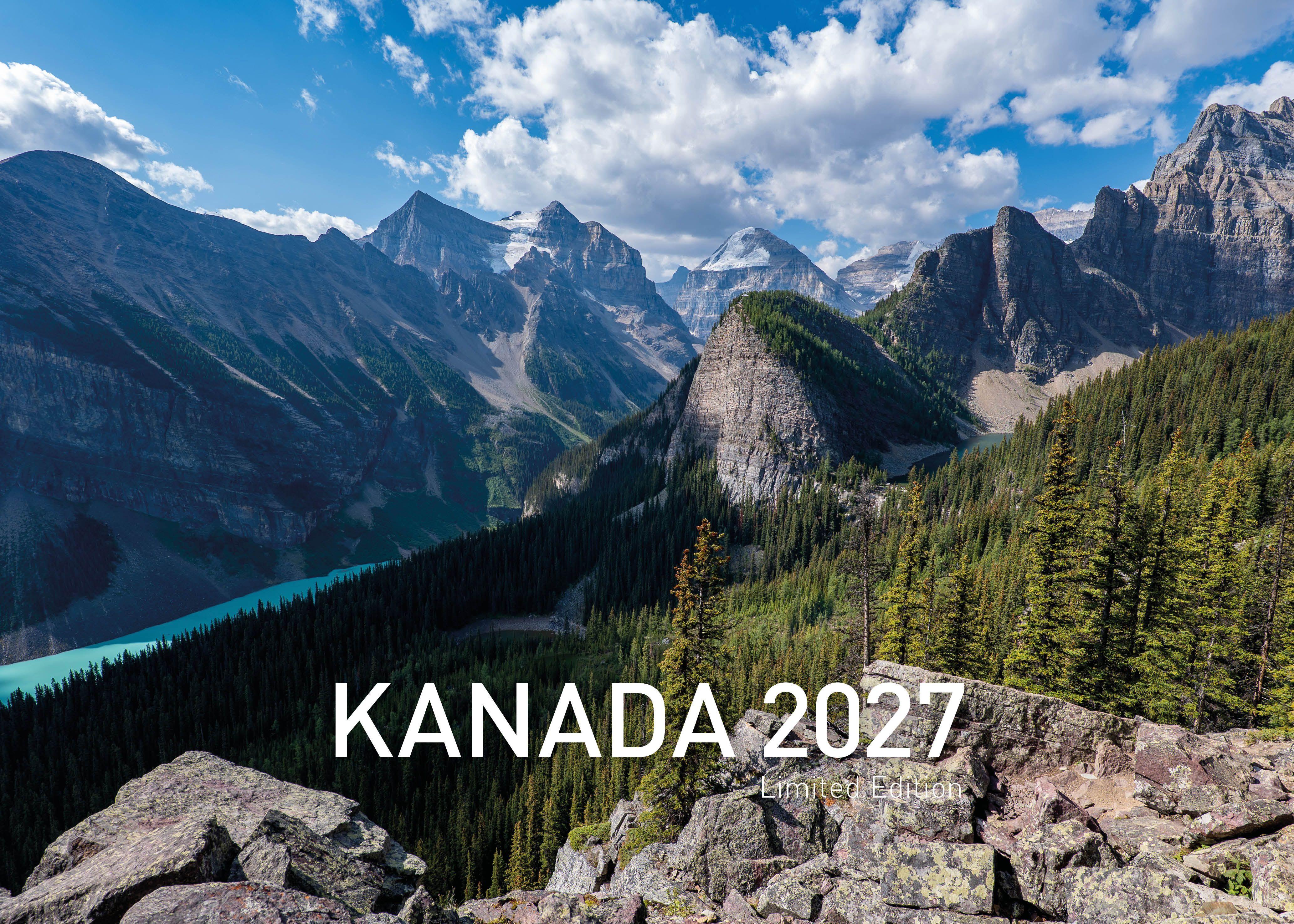 Vorderes Coverbild Kanada Exklusivkalender 2027