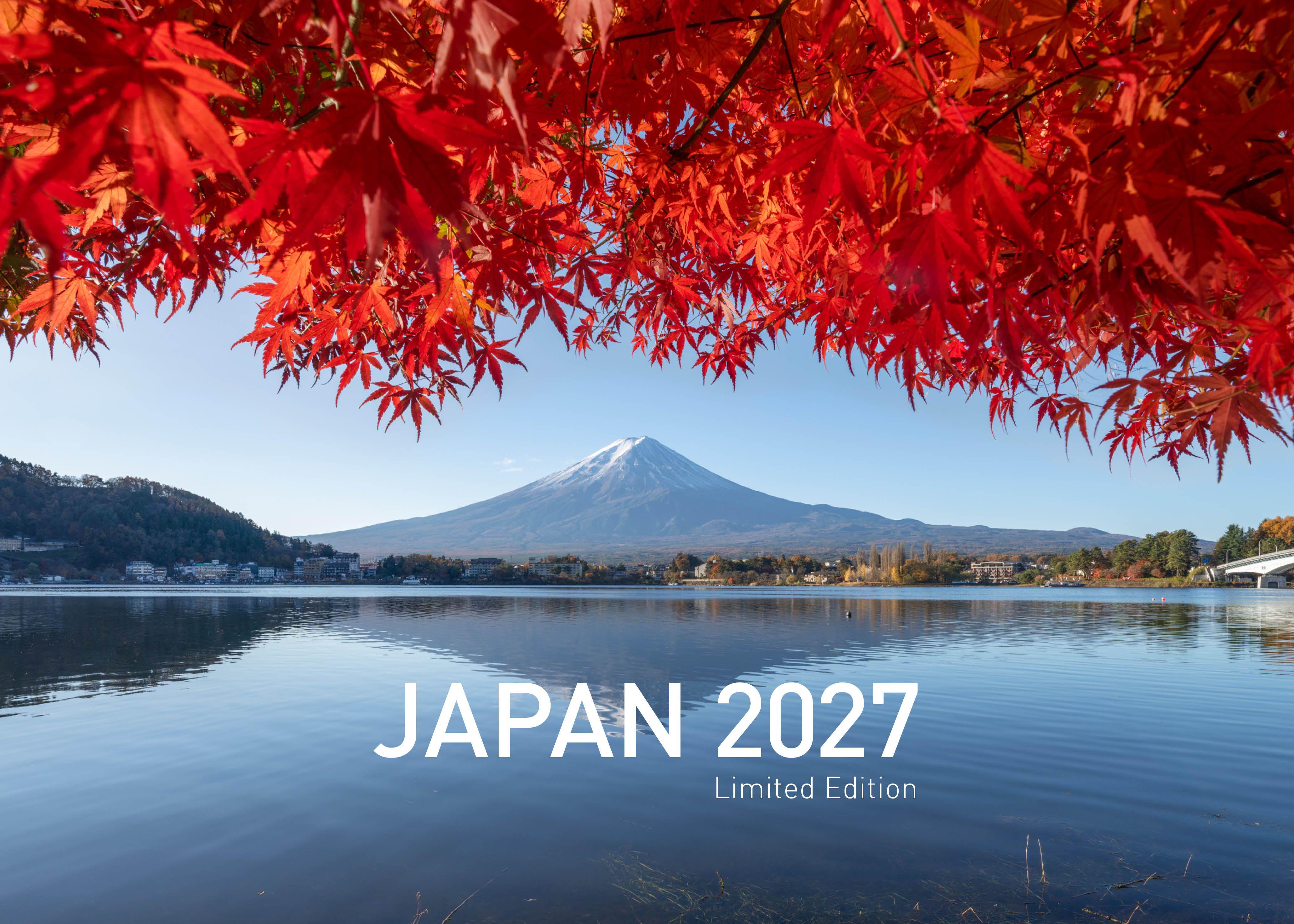 Vorderes Coverbild Japan Exklusivkalender 2027