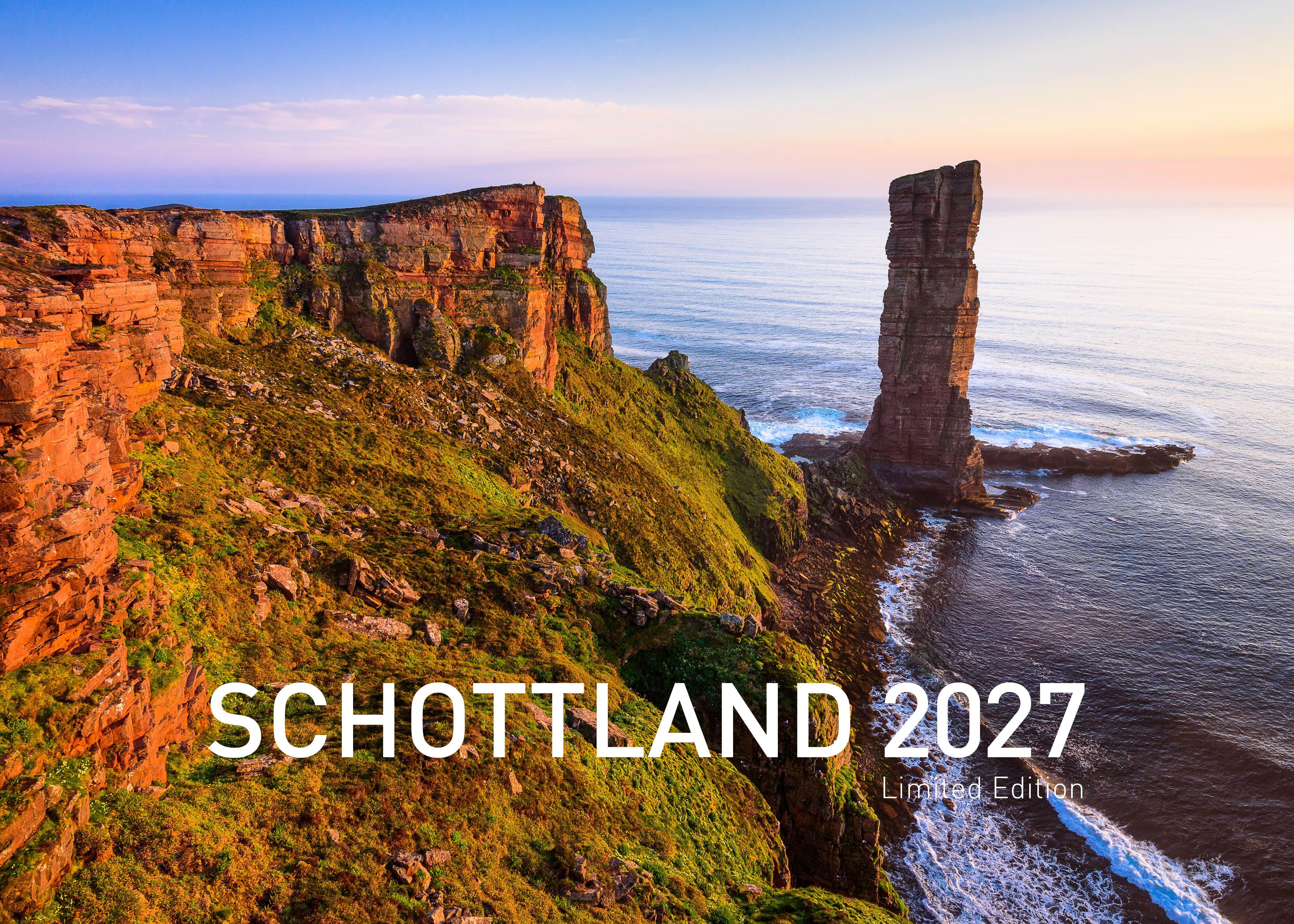 Vorderes Coverbild Schottland Exklusivkalender 2027