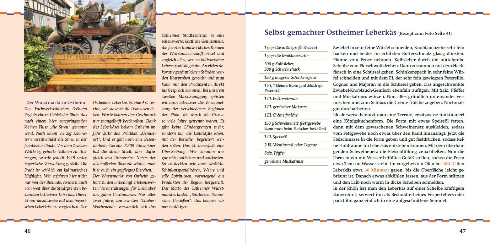 Beispielinhalt (Bild) Die besten Rezepte aus der Rhön