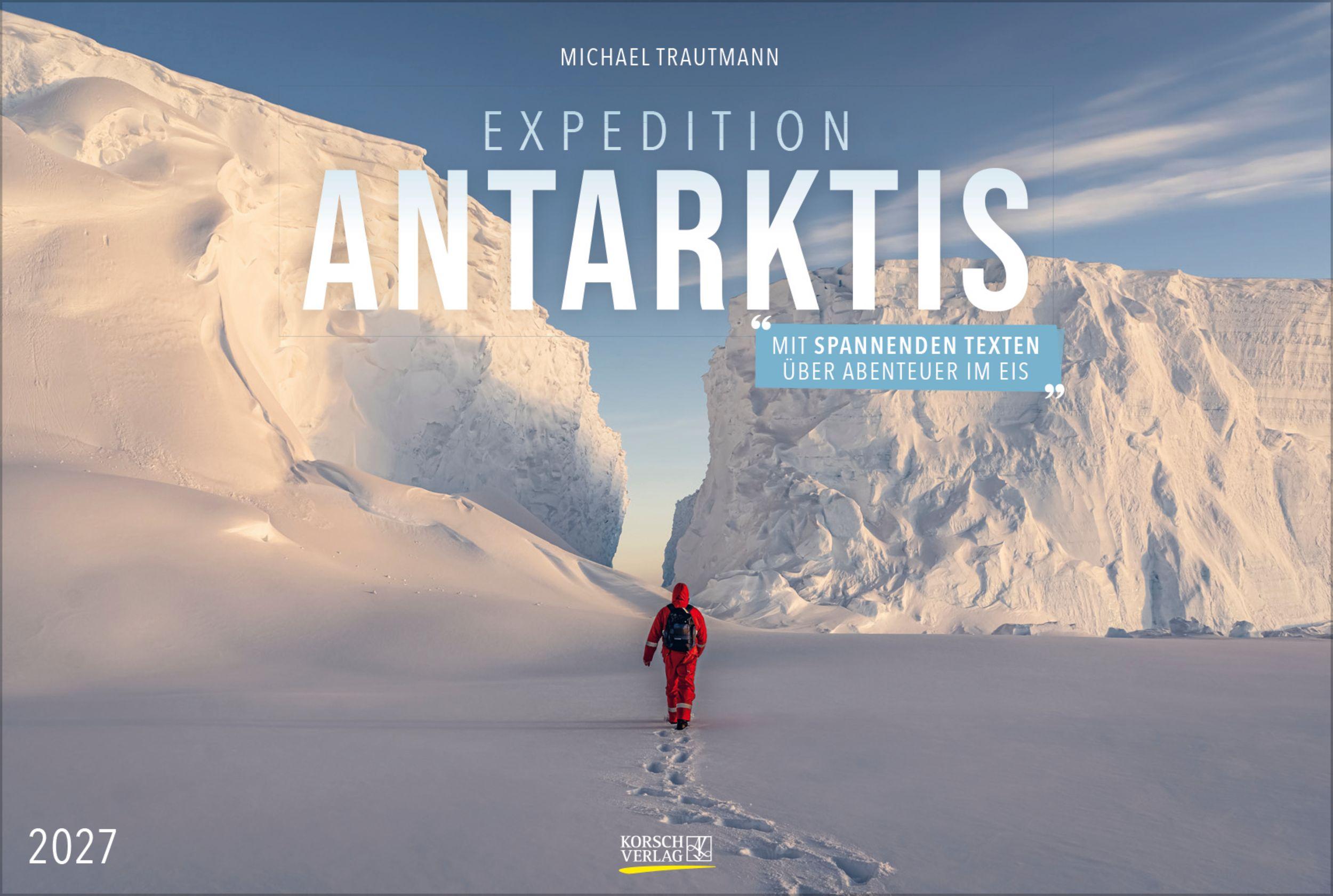 Vorderes Coverbild Expedition Antarktis 2027