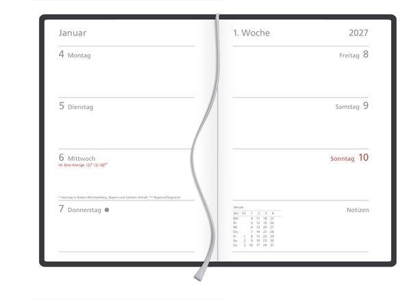 Beispielinhalt (Bild) Timer Soft Touch himmelblau 2027
