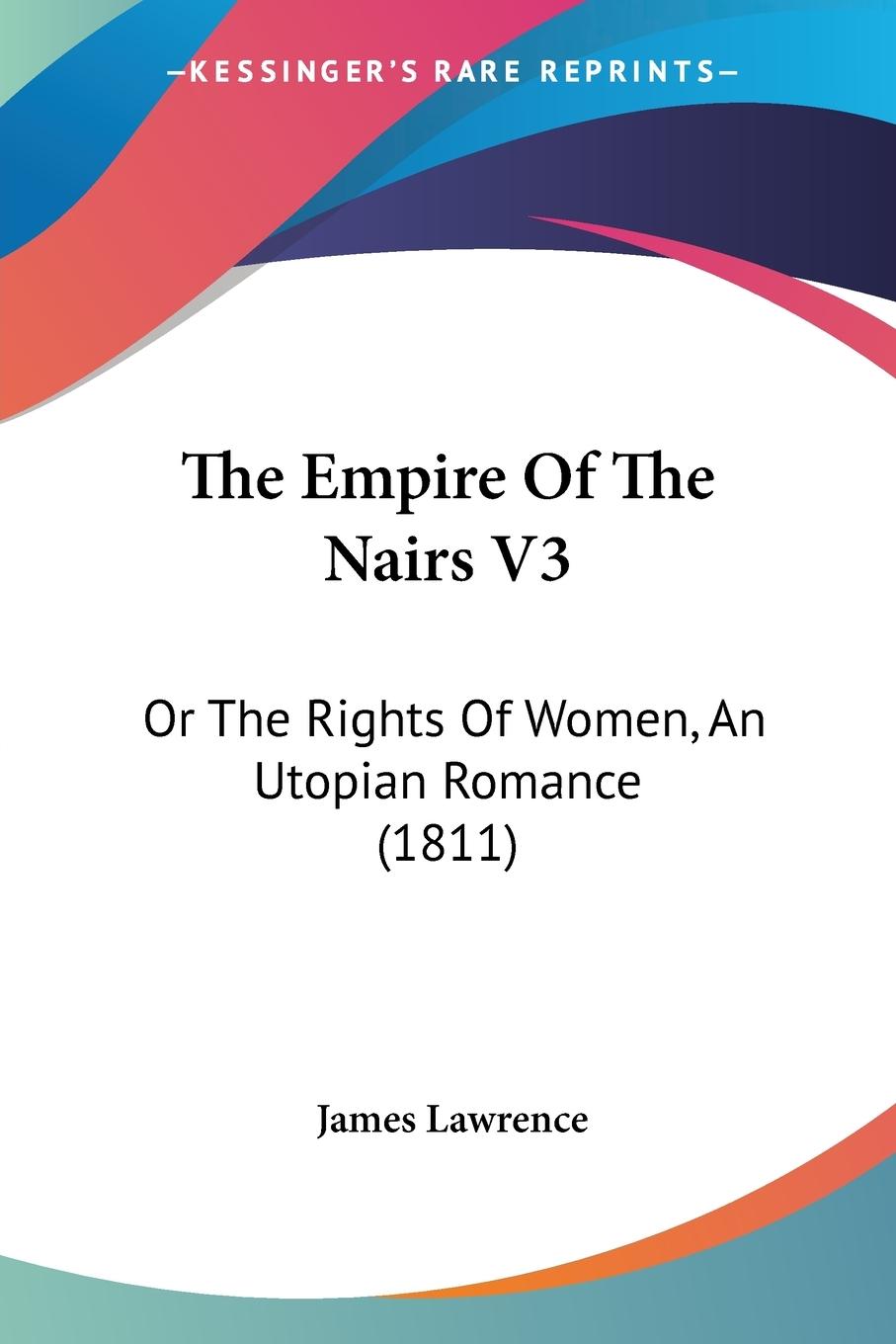 Vorderes Coverbild The Empire Of The Nairs V3