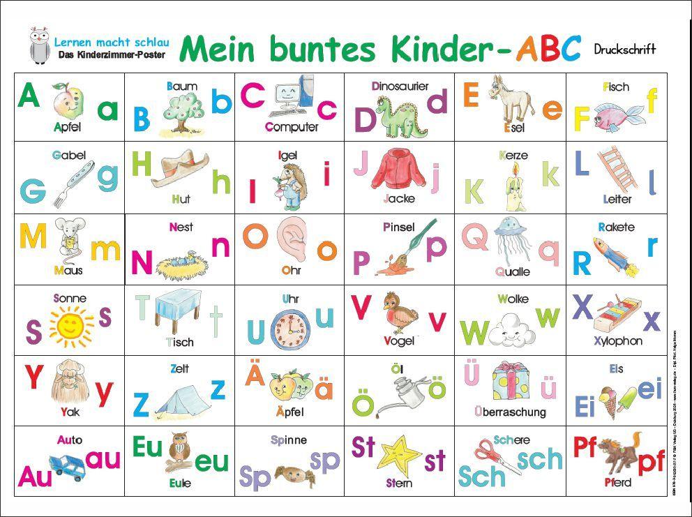 Vorderes Coverbild Mein buntes Kinder-ABC