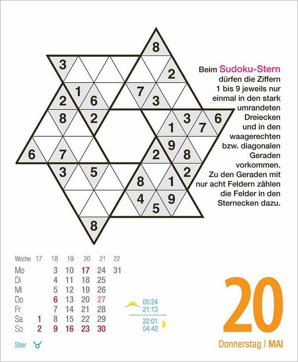 Beispielinhalt (Bild) Rästel für Renter 2027