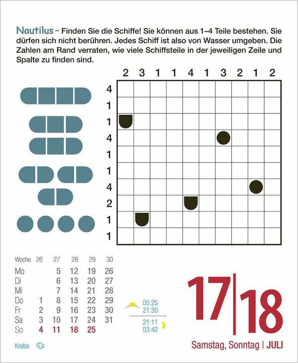 Beispielinhalt (Bild) Rästel für Renter 2027