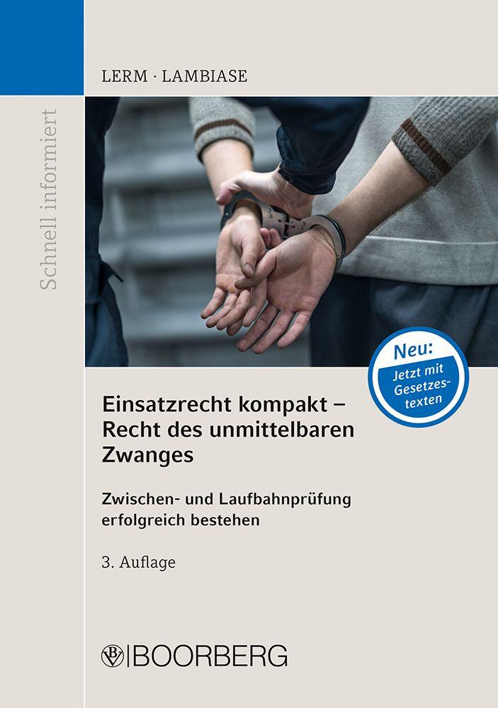Vorderes Coverbild Einsatzrecht kompakt - Recht des unmittelbaren Zwanges