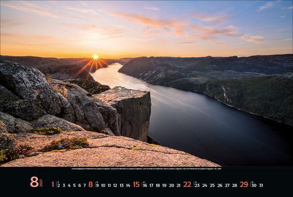 Beispielinhalt (Bild) Reiselust Norwegen 2027