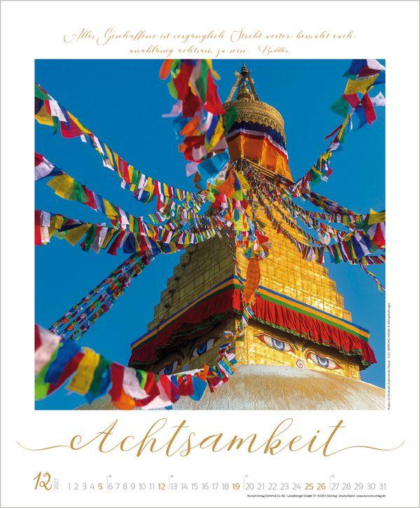 Beispielinhalt (Bild) Buddhistische Weisheiten 2027