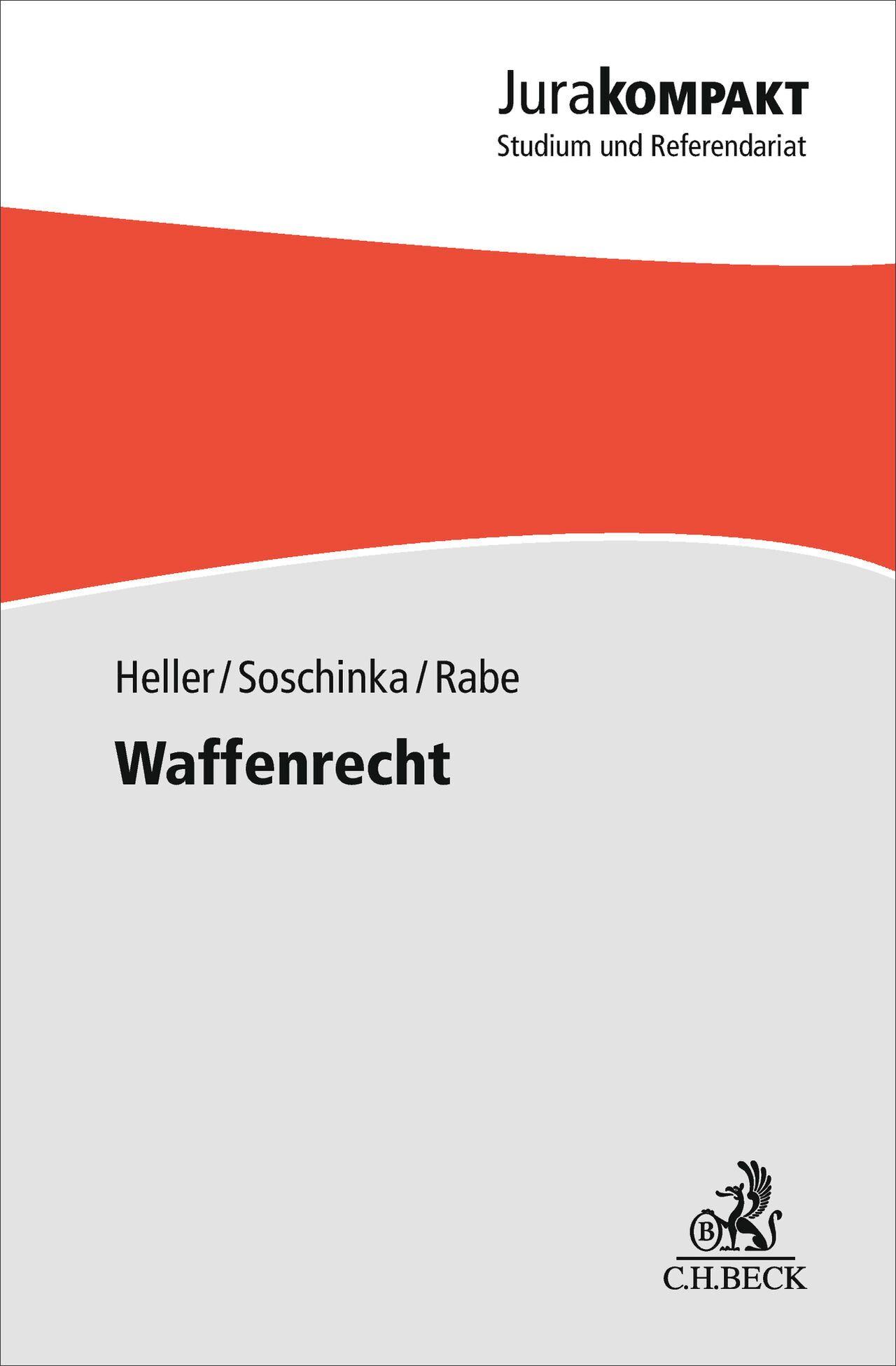 Vorderes Coverbild Waffenrecht