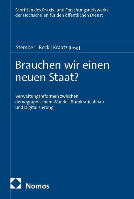 Vorderes Coverbild Brauchen wir einen neuen Staat?