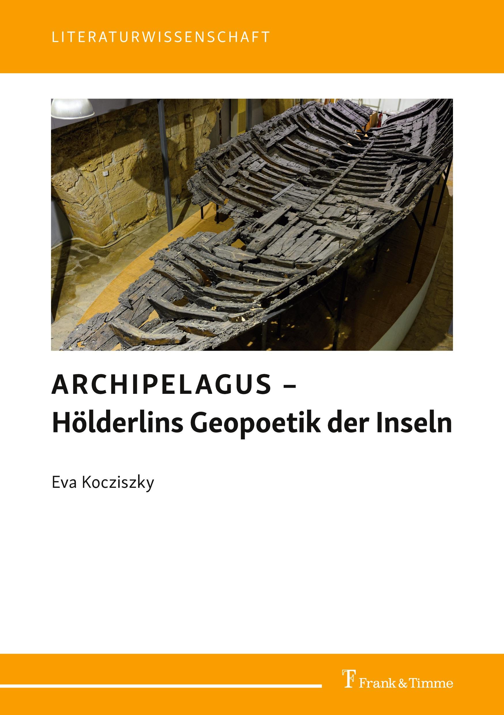 Vorderes Coverbild ARCHIPELAGUS - Hölderlins Geopoetik der Inseln