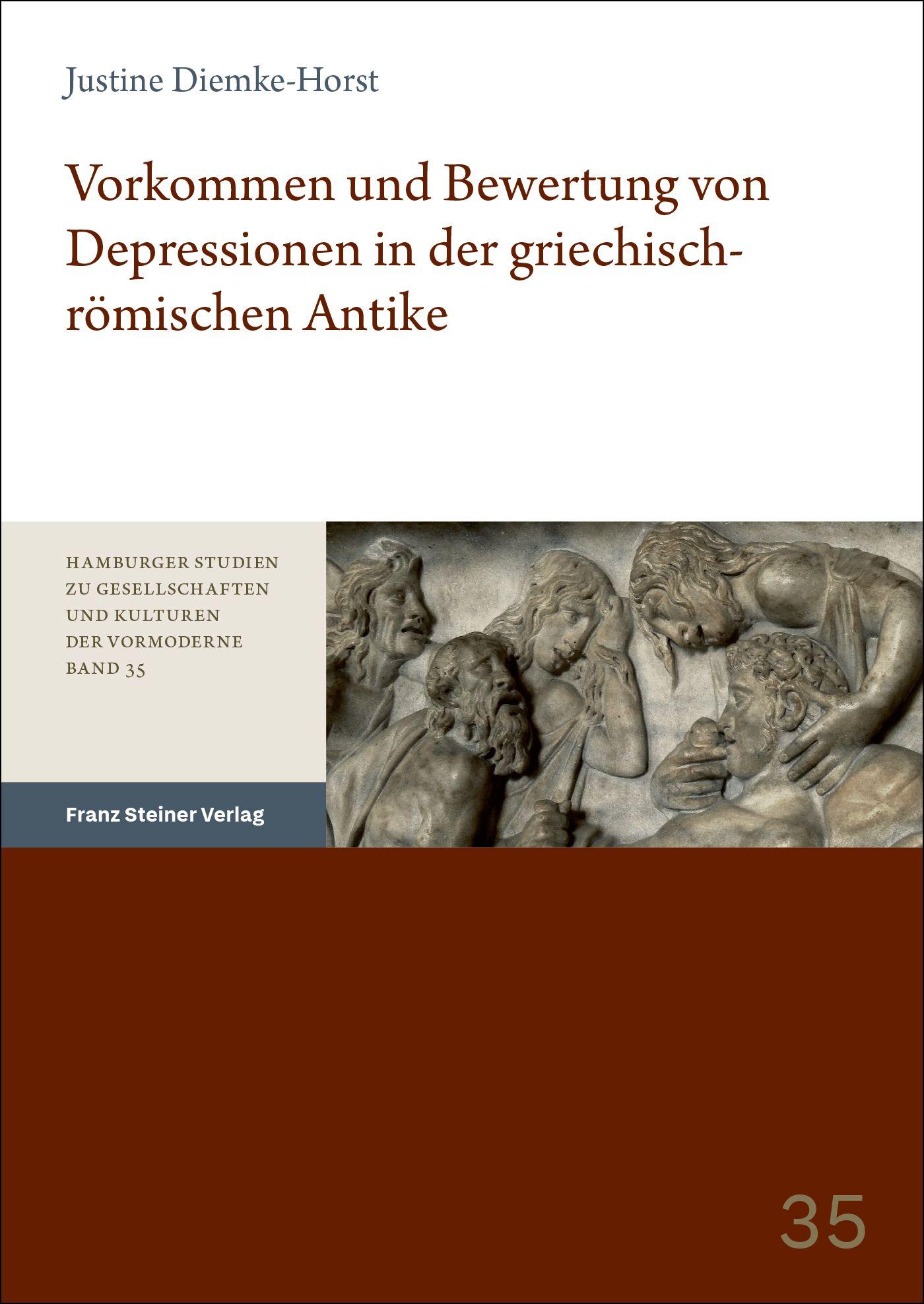 Vorderes Coverbild Vorkommen und Bewertung von Depressionen in der griechisch-römischen Antike