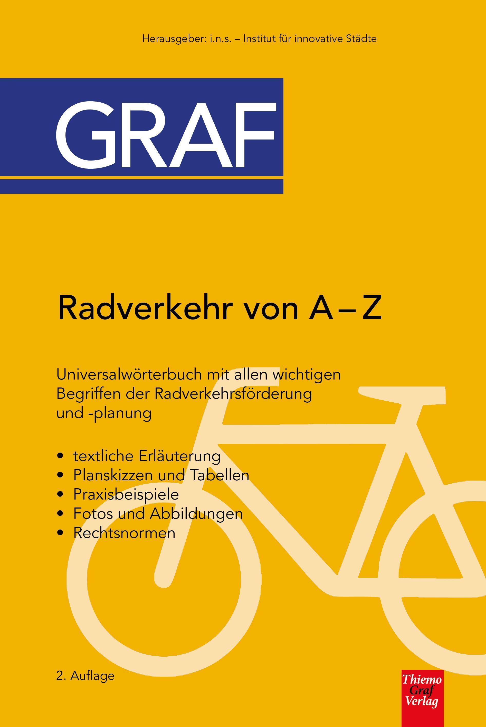 Vorderes Coverbild Radverkehr von A bis Z