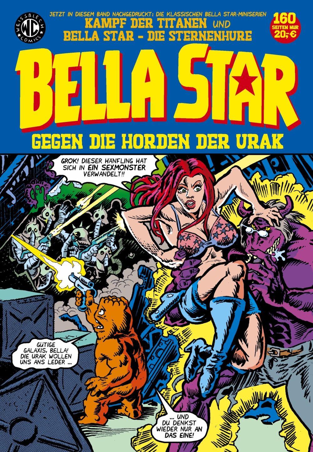Vorderes Coverbild Bella Star gegen die Horden der Urak
