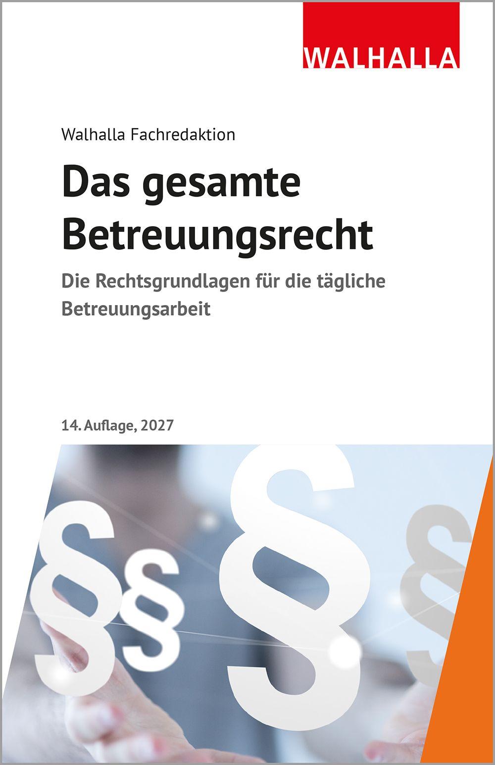 Vorderes Coverbild Das gesamte Betreuungsrecht