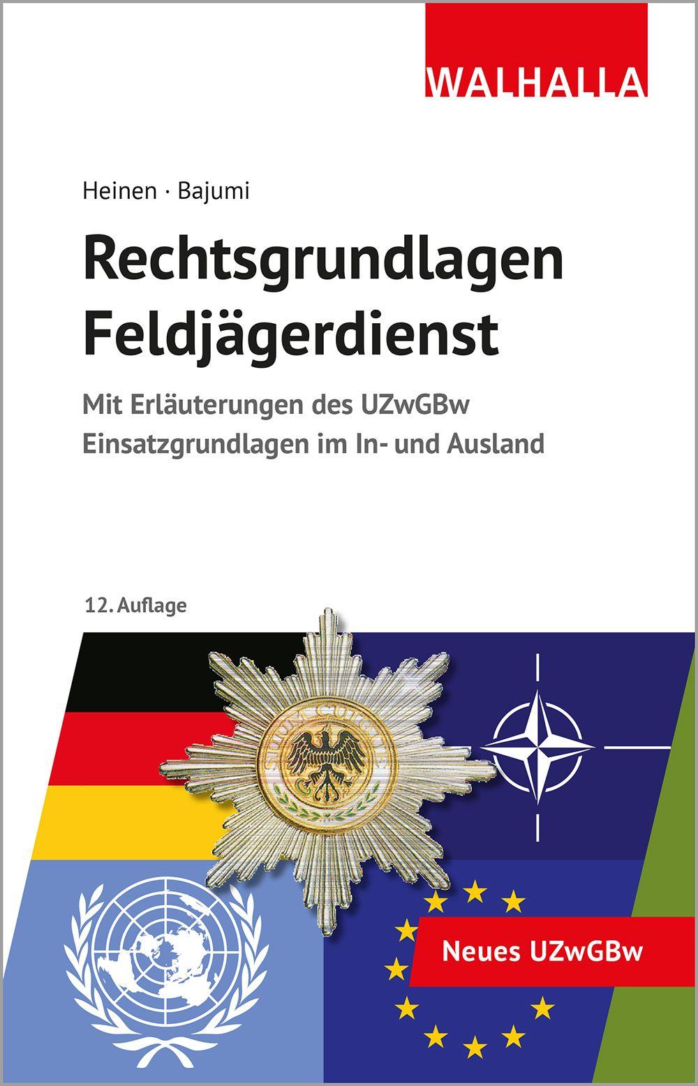 Vorderes Coverbild Rechtsgrundlagen Feldjägerdienst