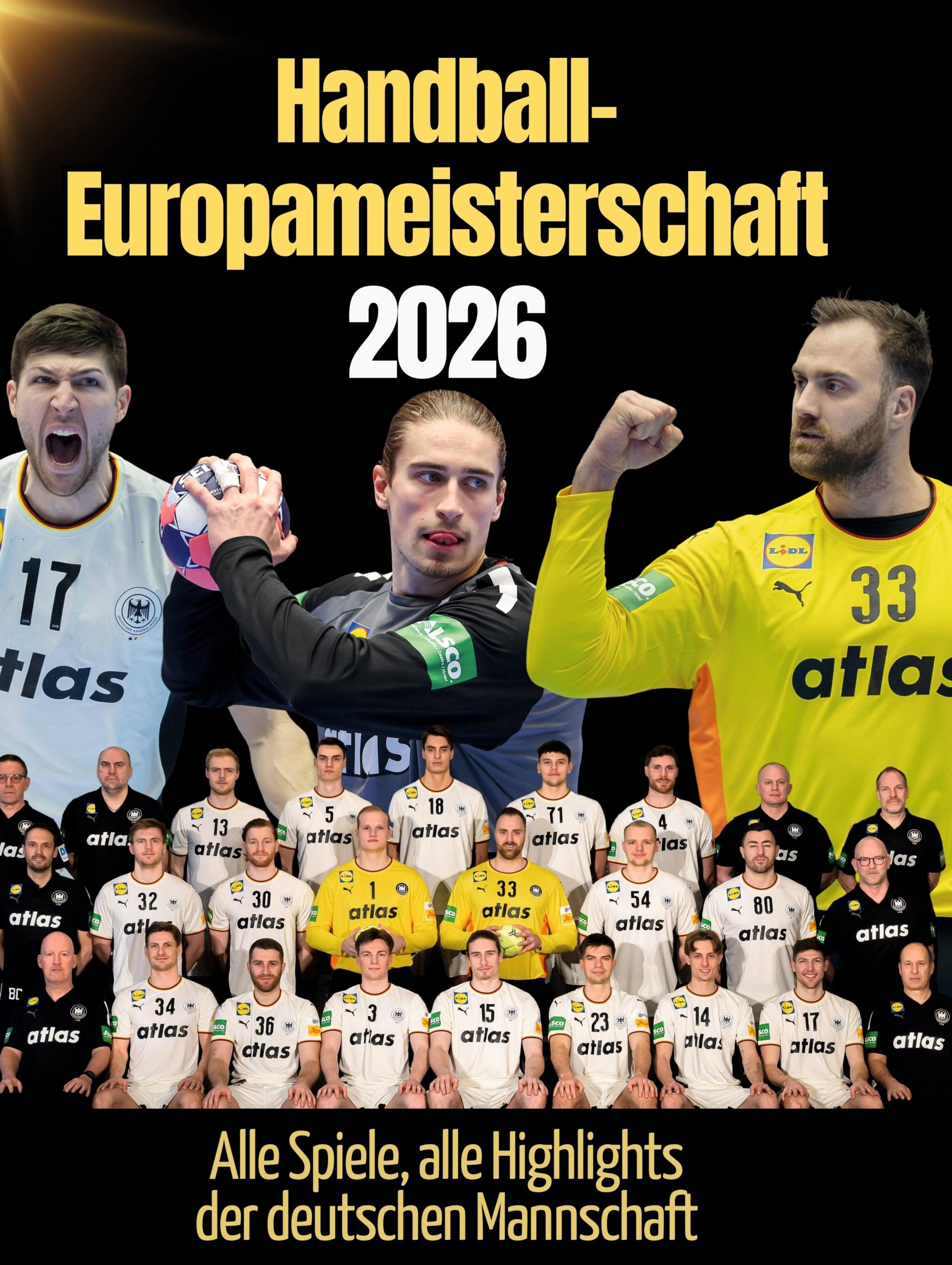 Vorderes Coverbild Handball-Europameisterschaft 2026