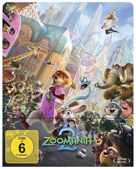 Vorderes Coverbild Zoomania 2 (Limited Steelbook)